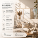 Kit Quadros Decorativos Gratidão