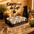 Conjunto Café Completo 6 Xícaras