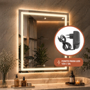 Espelho Decorativo LED Touch