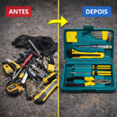 Kit Ferramentas 12 Peças Completo com Maleta