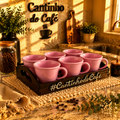 Conjunto Café Completo 6 Xícaras