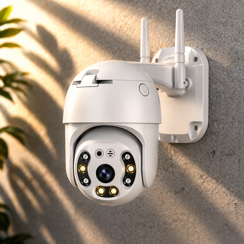 Câmera A8 Wi-Fi 360 com Alerta de Movimento